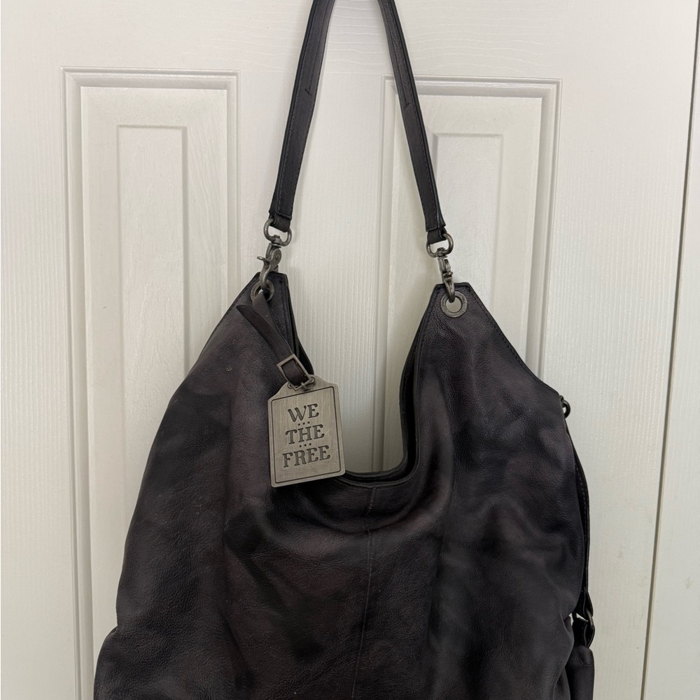 We The Free Charcoal Shoulder Bag